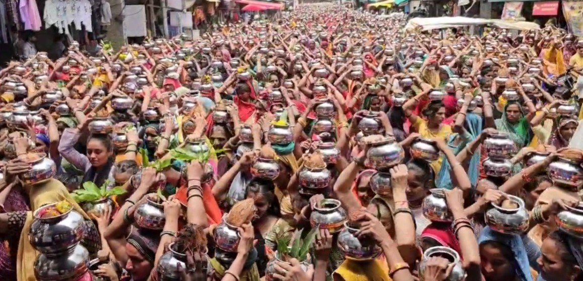 आगर मालवा कलश यात्रा