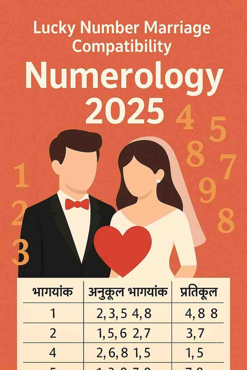 marriage compatibility 2025: अंक ज्योतिष से जानें भाग्यांक मिलान की सही जोड़ी