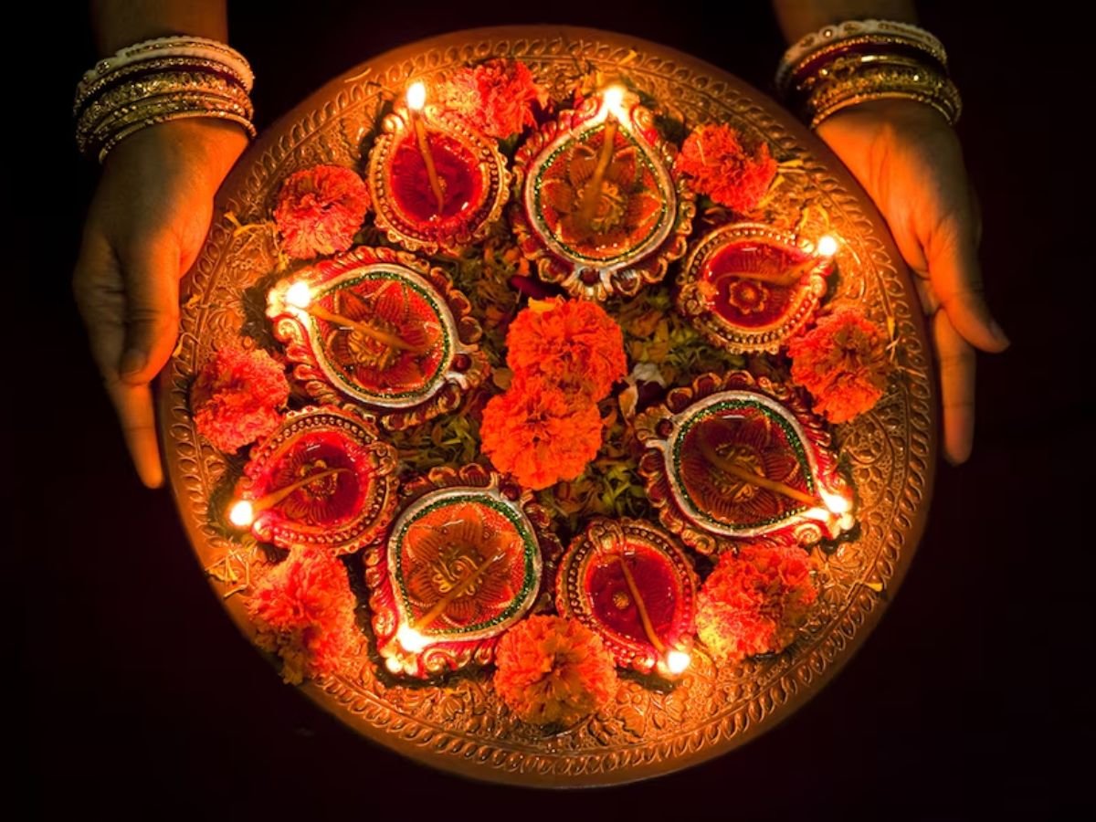 Diwali 2025 Lamp Placement