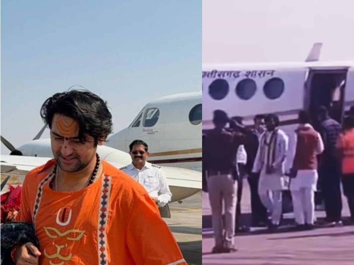 Dhirendra Shastri Government Plane Controversy