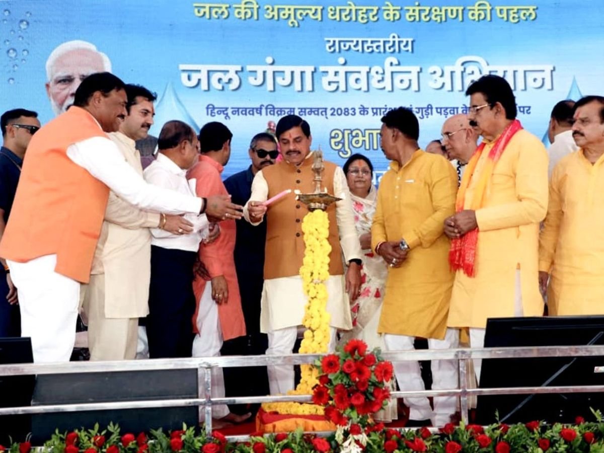 जल गंगा संवर्धन अभियान की शुरुवात,MP नदियों का मायका-CM डॉ मोहन