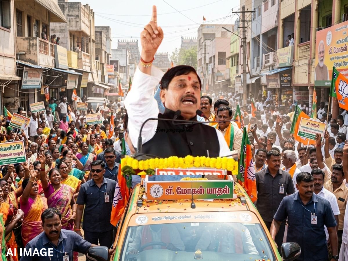 तमिलनाडु चुनाव प्रचार पर मुख्यमंत्री डॉ. मोहन यादव